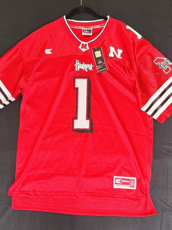 Colosseum Other - 🌽 Nebraska Huskers Colosseum Football Jersey Shirt – Men’s L/XL – NEW
